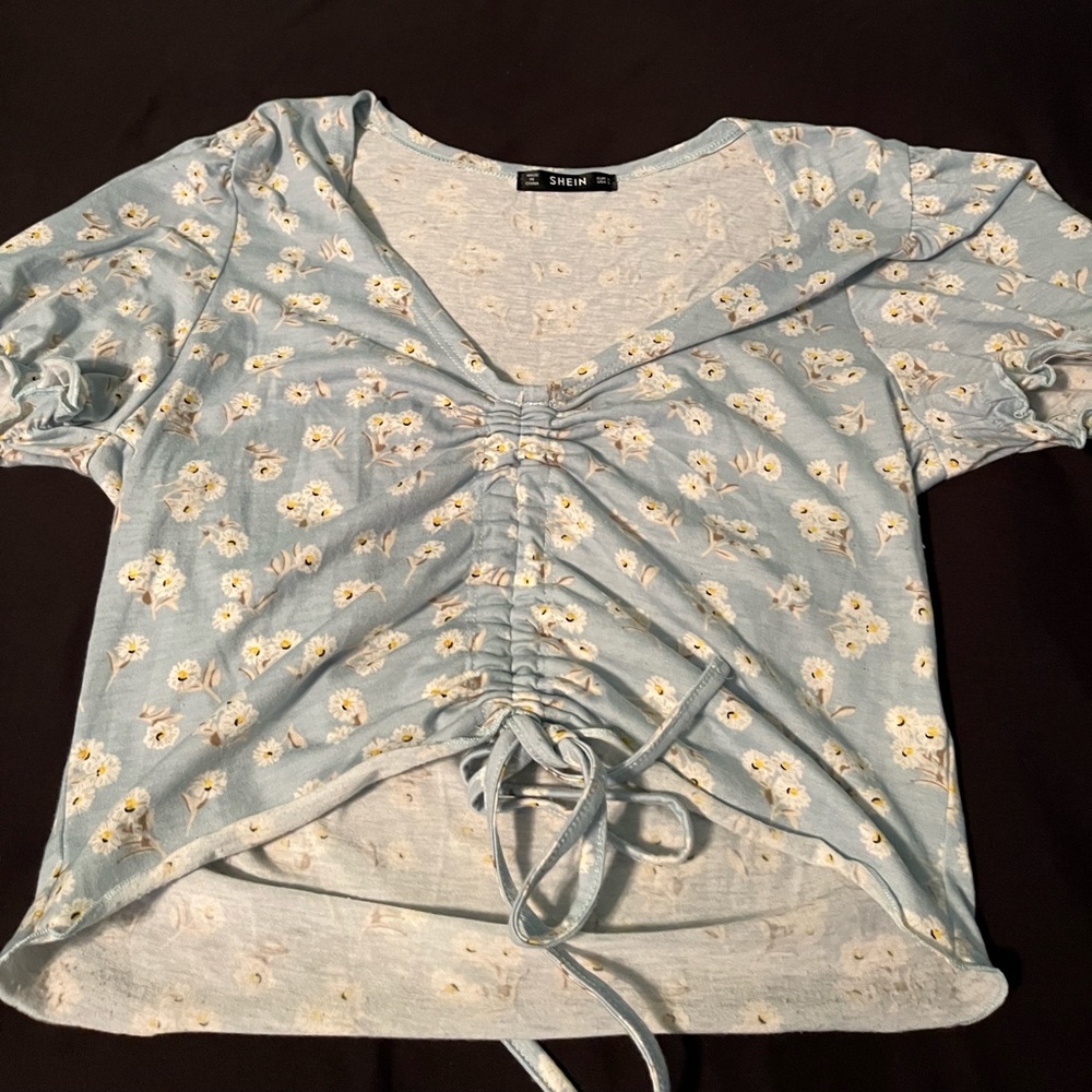 Foral shein top